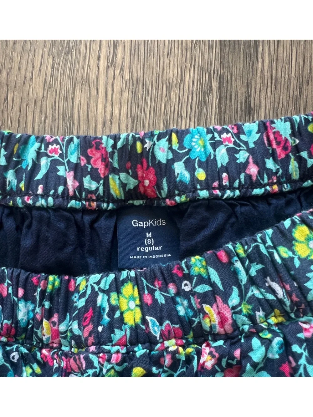 GAP Kids Navy Floral Skirt